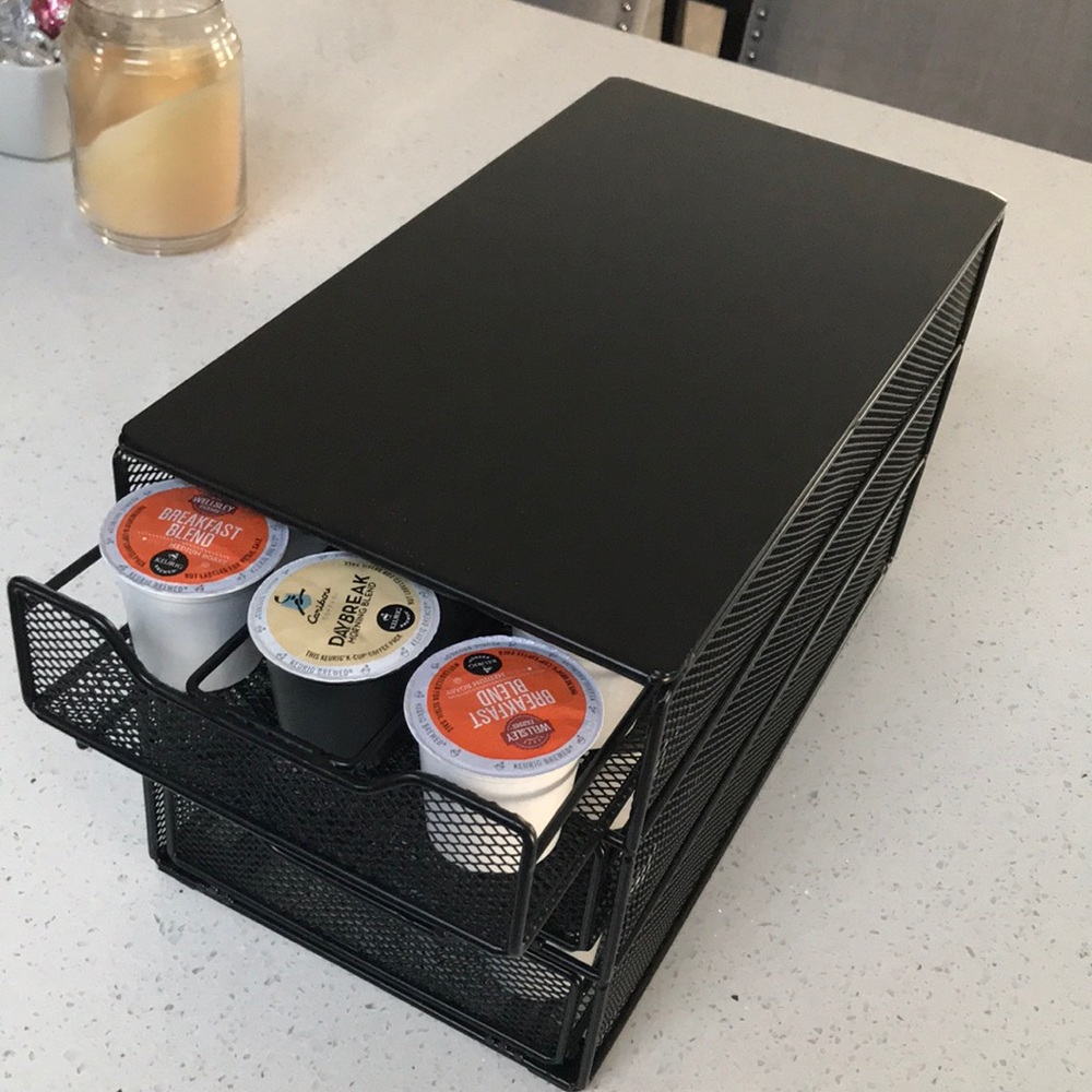 Drawer K-Cup Coffee Holder, Metal